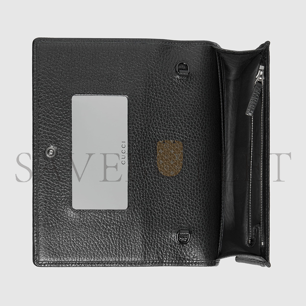 G*u*i gg marmont chain wallet 497985 (20*12.5*4cm)